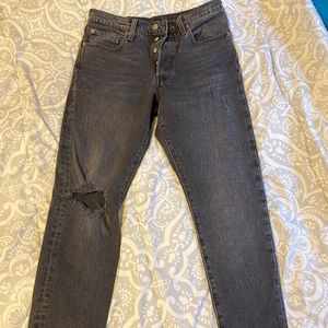 501 Levi skinny jeans